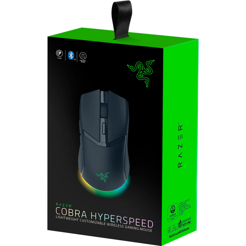 ギャラリービューアに画像をロードする, Razer cobra hyperspeed gaming muis (zwart, 26.000 dpi, rgb, 2.4 ghz bluetooth usb)
