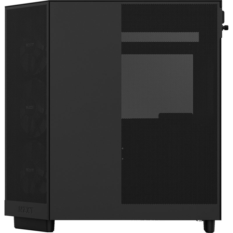 Afbeelding laden in galerijviewer, Nzxt h6 flow rgb midi tower behuizing (zwart | 2x usb-a | 1x usb-c | rgb | tempered glass)

