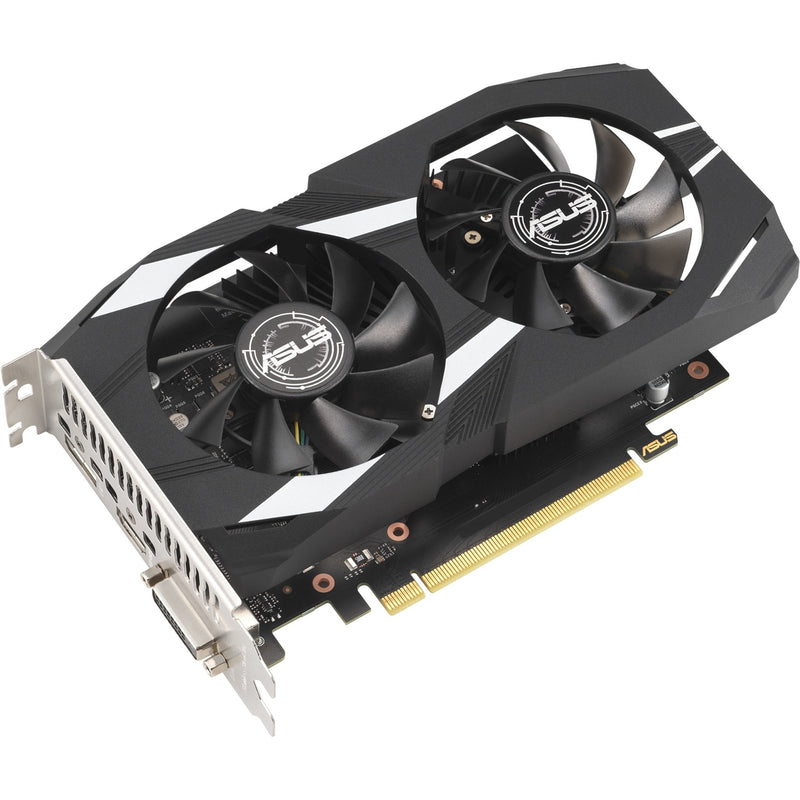 Afbeelding laden in galerijviewer, Asus dual geforce rtx 3050 oc edition 6gb gddr6 grafische kaart (1x displayport, 1x hdmi 2.1, 1x dvi-d)
