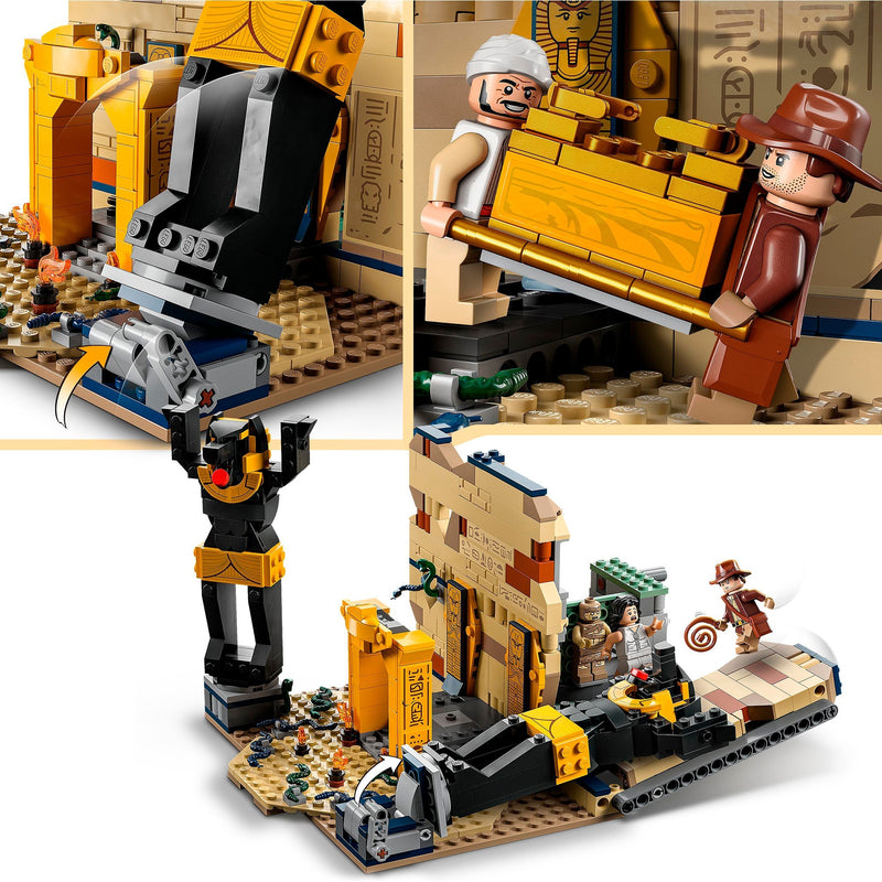 Load image into Gallery viewer, Lego indiana jones - ontsnapping uit de verborgen tombe constructiespeelgoed (77013)

