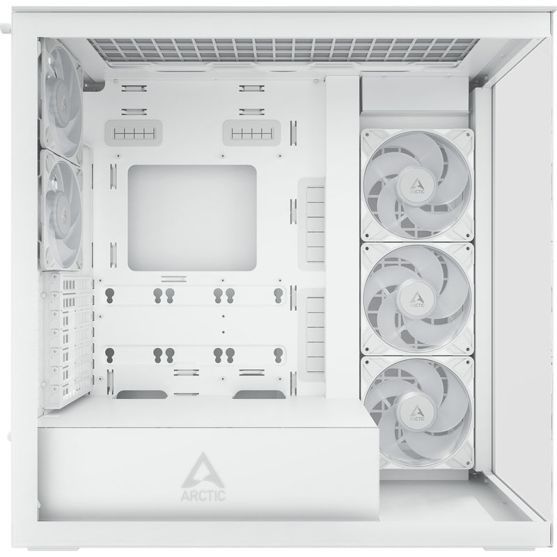Load image into Gallery viewer, Arctic xtender midi tower behuizing (wit | 2x usb-a | 1x usb-c | rgb | tempered glass)
