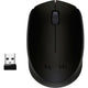 Logitech b170 muis (zwart, draadloos)