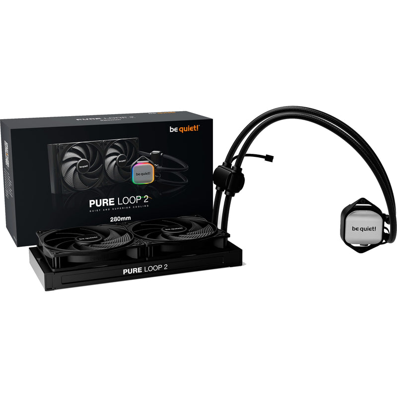 Load image into Gallery viewer, Be quiet! pure loop 2 280 waterkoeling (zwart, 4-pins pwm fan-connector)
