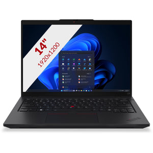 Lenovo thinkpad l14 gen 6 intel (21s6002dmh) 14 laptop (zwart | core ultra 7 255u | intel® graphics | 16 gb | 512 gb ssd)