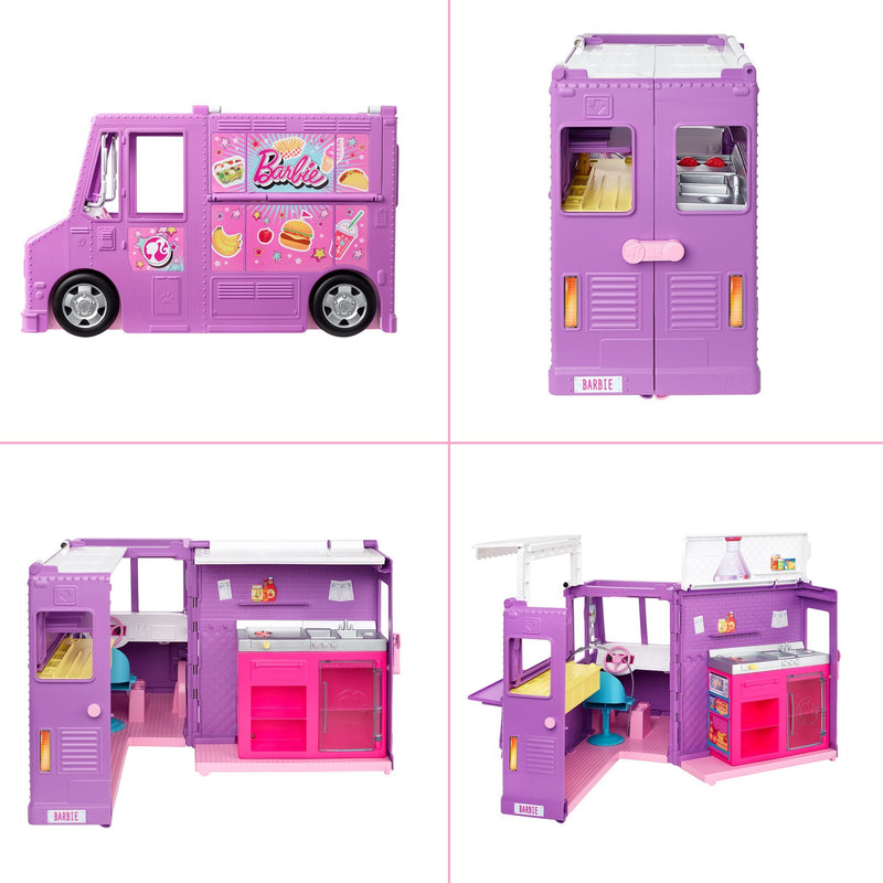 Load image into Gallery viewer, Barbie fresh 'n' fun food truck poppen accessoires
