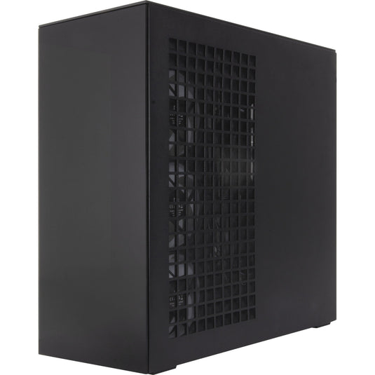 Arctic xtender midi tower behuizing (zwart (mat) | 2x usb-a | 1x usb-c | rgb | tempered glass)