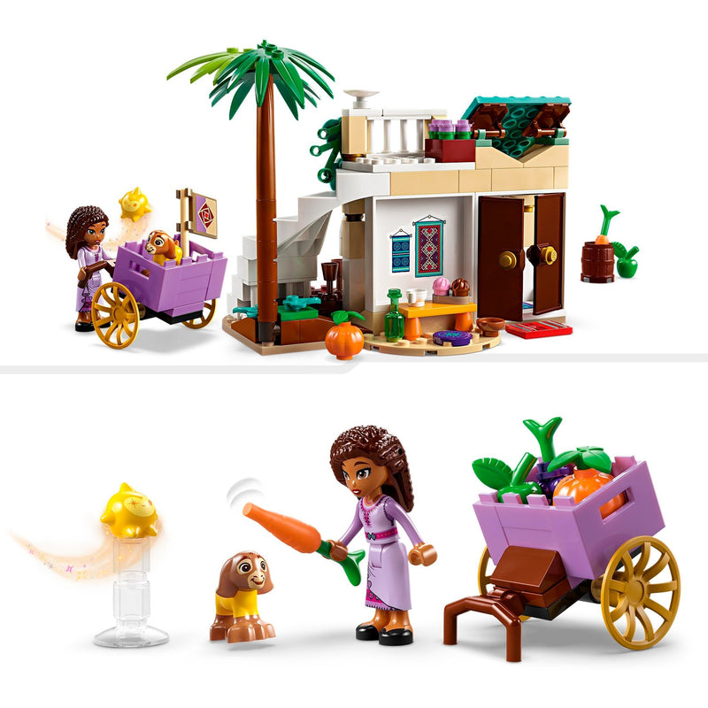 Afbeelding laden in galerijviewer, Lego disney wish asha in de stad rosas poppetjes wish set - 43223
