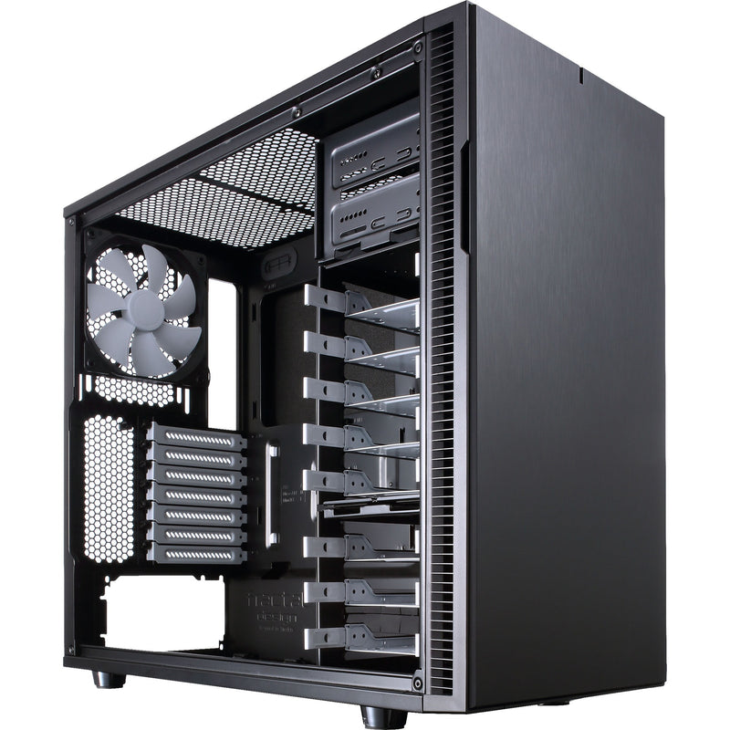 Load image into Gallery viewer, Fractal design define r5 midi tower behuizing (zwart | 4x usb-a)
