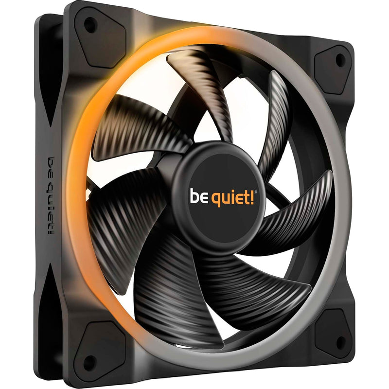 Load image into Gallery viewer, Be quiet! light wings pwm rgb case fan (zwart, 120 x 120 x 25 mm)
