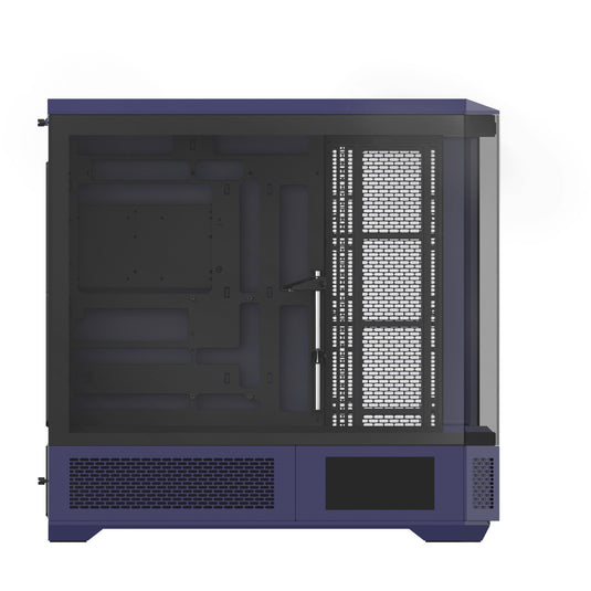 Thermaltake view 600 tg future dusk big tower behuizing (paars zwart | 2x usb-a | 1x usb-c | tempered glass)