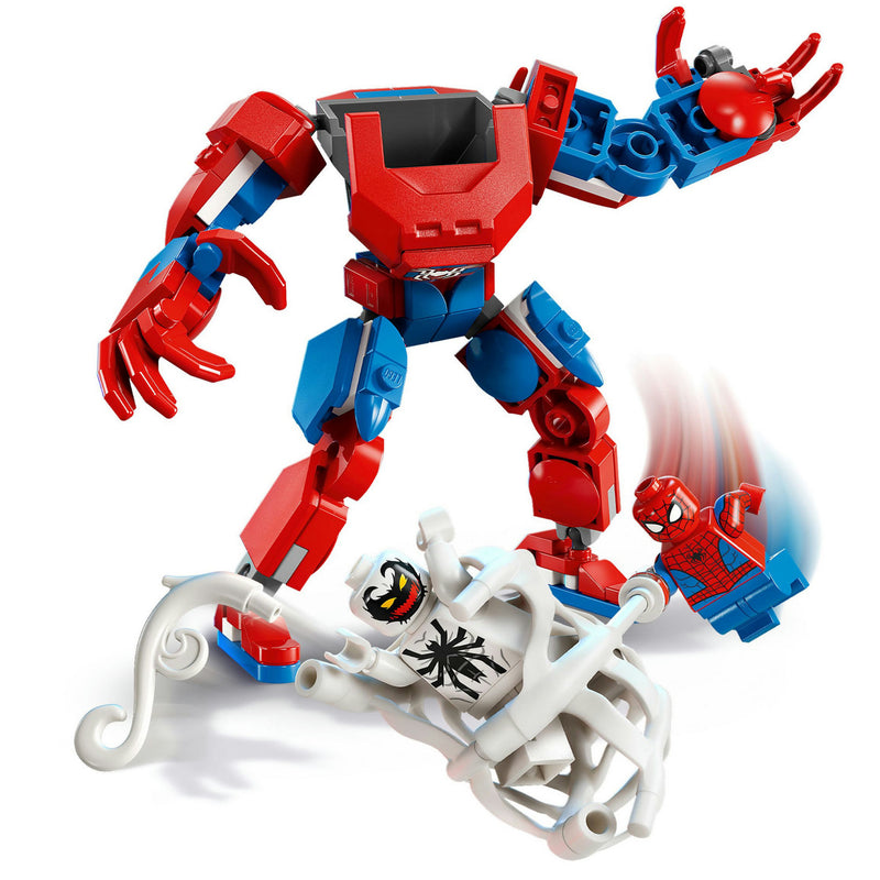Load image into Gallery viewer, Lego super heroes 76308 spider-man mecha vs. anti-venom
