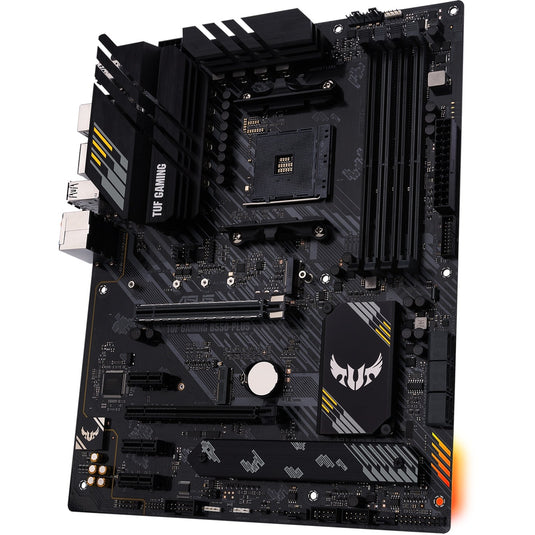 Asus tuf gaming b550-plus socket am4 moederbord (zwart, raid, 2.5gb-lan, sound, atx)