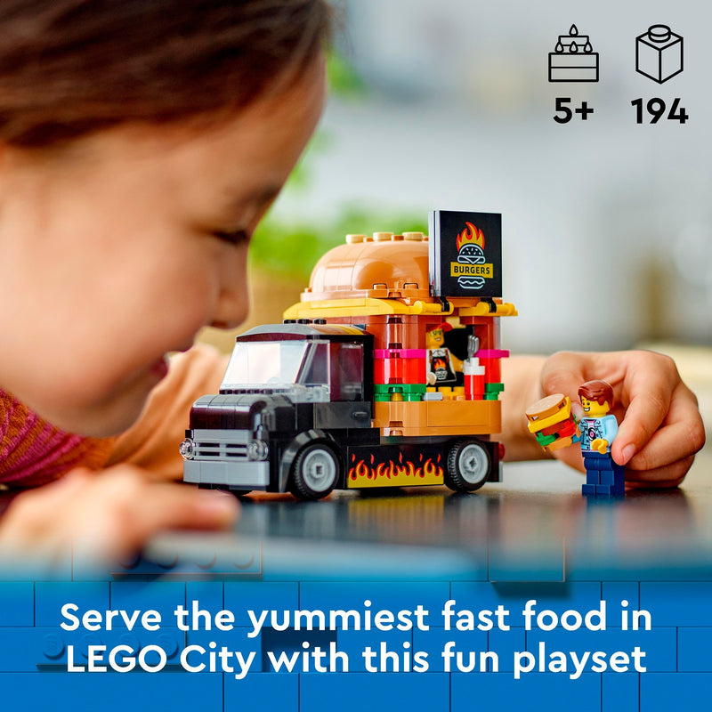 Afbeelding laden in galerijviewer, Lego city hamburgertruck - 60404
