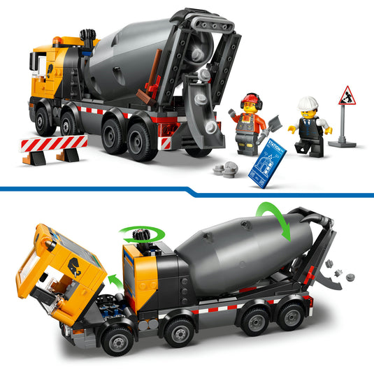 Lego city 60478 cementwagen