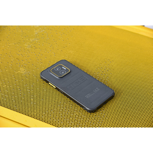 Jcb toughphone e50 smartphone (zwart, 128 gb, android 16)