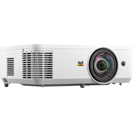 Viewsonic ps502w wxga short throw dlp-projector (wit, 4000 ansi lumen, voor zakelijk gebruik en onderwijs)