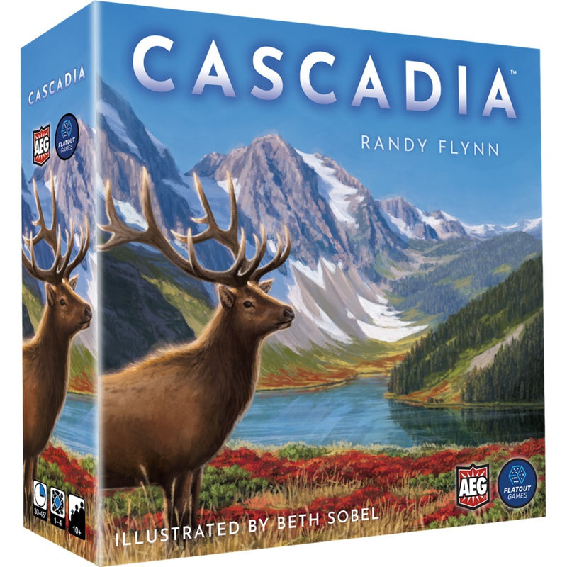 Afbeelding laden in galerijviewer, Asmodee cascadia - familiespel - bordspel - engelstalig
