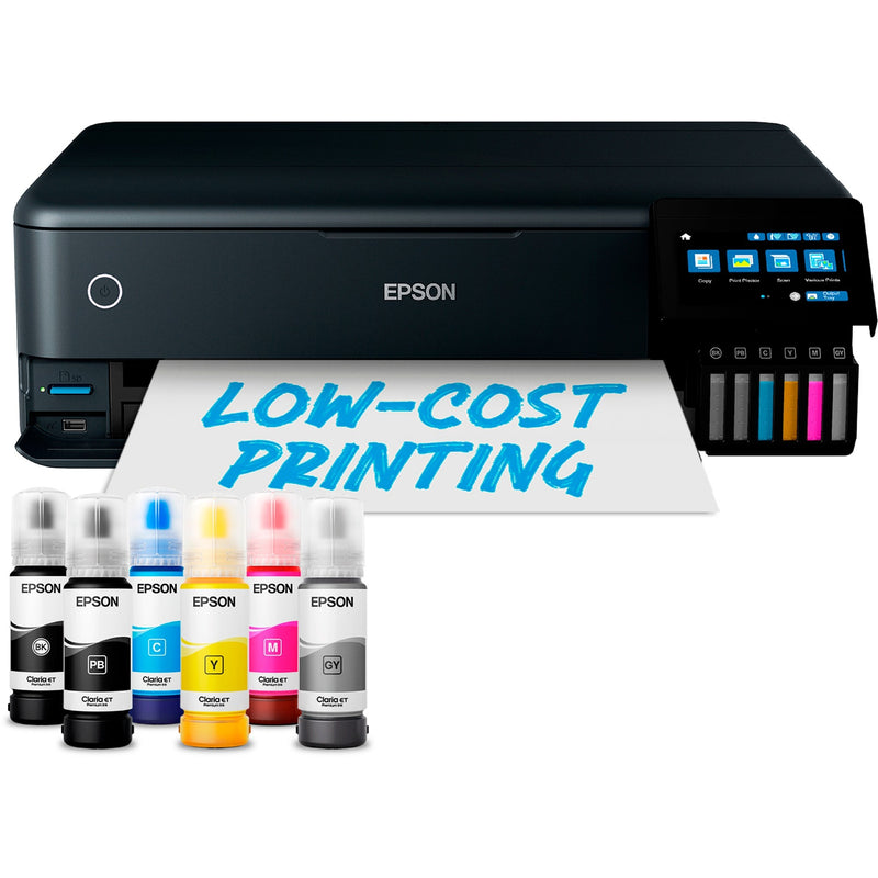 Load image into Gallery viewer, Epson ecotank et-8550 all-in-one inkjetprinter (zwart, usb, wlan, scannen, kopiëren)
