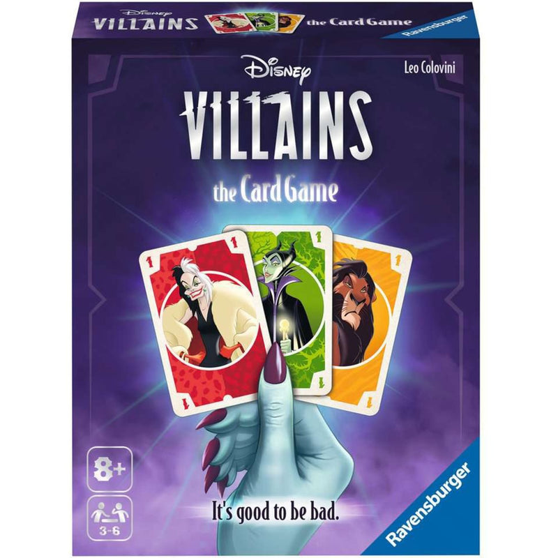 Load image into Gallery viewer, Ravensburger disney villains kaartspel (nederlands, 3 - 6 spelers, 15 minuten, vanaf 8 jaar)
