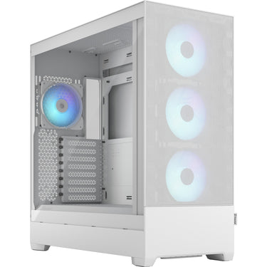 Fractal design pop xl air rgb big tower behuizing (wit | 2x usb-a | rgb | tempered glass)