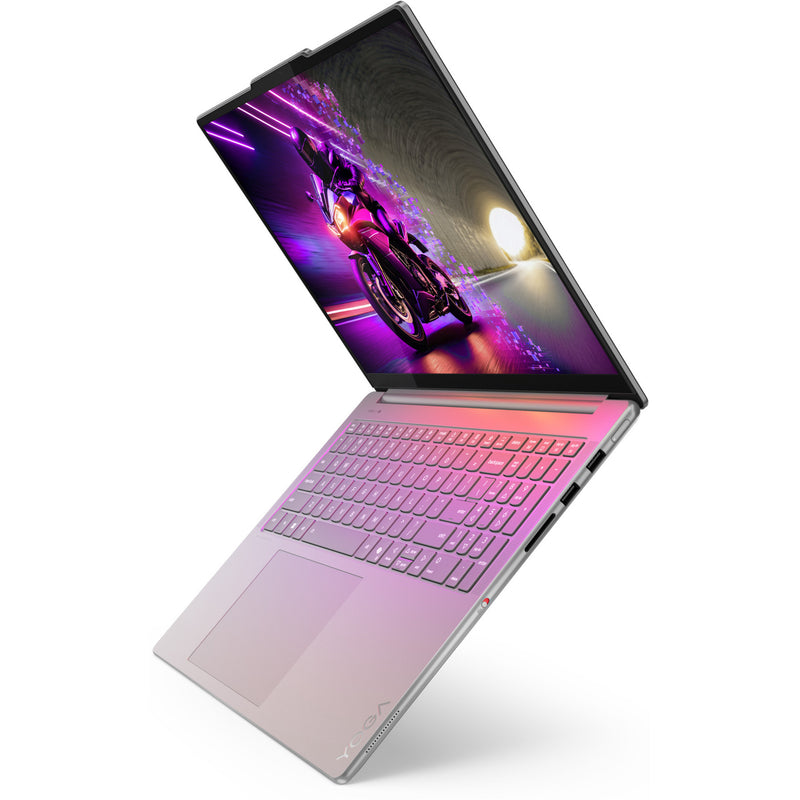 Load image into Gallery viewer, Lenovo yoga pro 9 16iah10 (83l00077mh) aura edition 16 laptop (grijs | core ultra 7 255h | rtx 5070 | 32 gb | 1 tb ssd)
