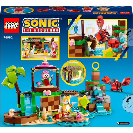 Lego sonic the hedgehog - amy's dierenopvangeiland constructiespeelgoed (76992)