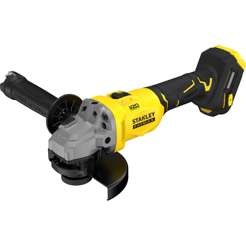 Load image into Gallery viewer, Stanley fatmax v20 18v haakse slijper 125mm (zwart geel, accu en oplader niet inbegrepen)
