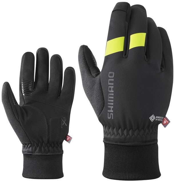 Load image into Gallery viewer, Shimano windstopper primaloft - thermal gloves
