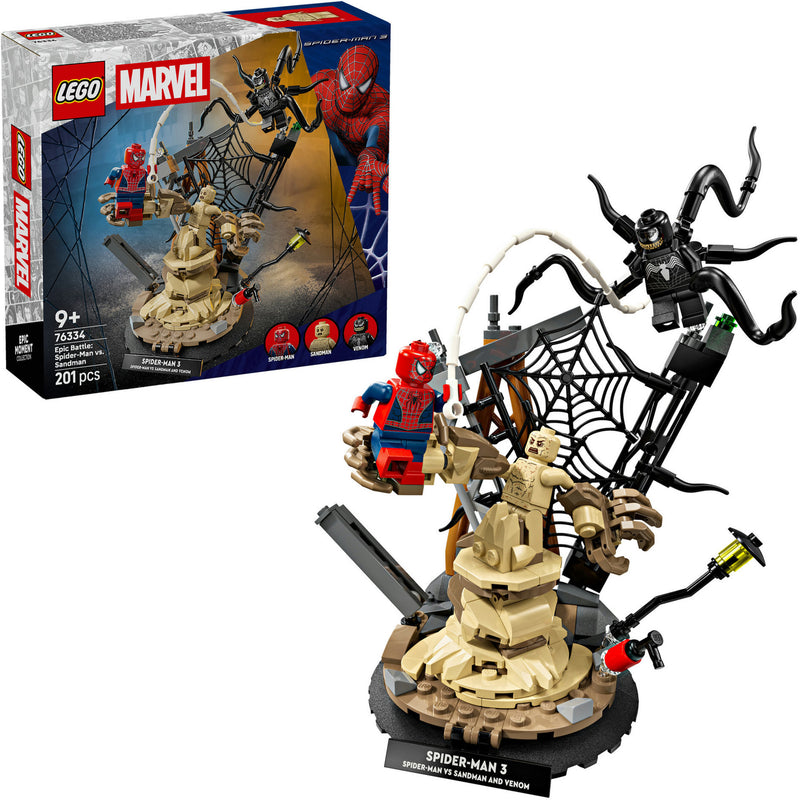 Afbeelding laden in galerijviewer, Lego marvel - ultieme strijd: spider-man vs. sandman constructiespeelgoed (76334)
