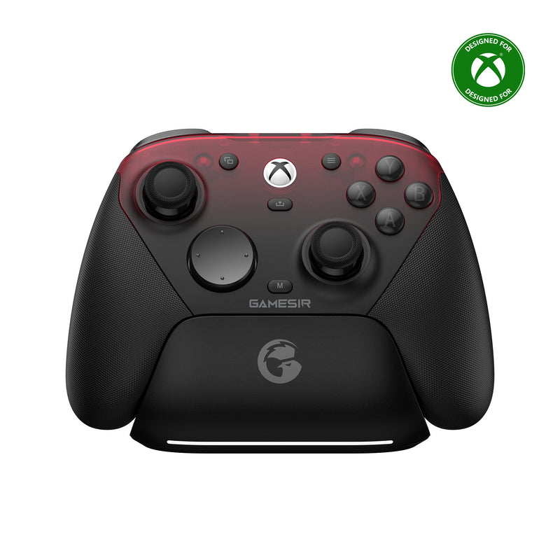 Afbeelding laden in galerijviewer, Gamesir g7 pro tri-mode - shadow ember gamepad (zwart donkerrood, xbox series x|s, xbox one, pc, android, steam)
