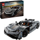 Lego technic - koenigsegg jesko absolut grijze hypercar constructiespeelgoed (42173)