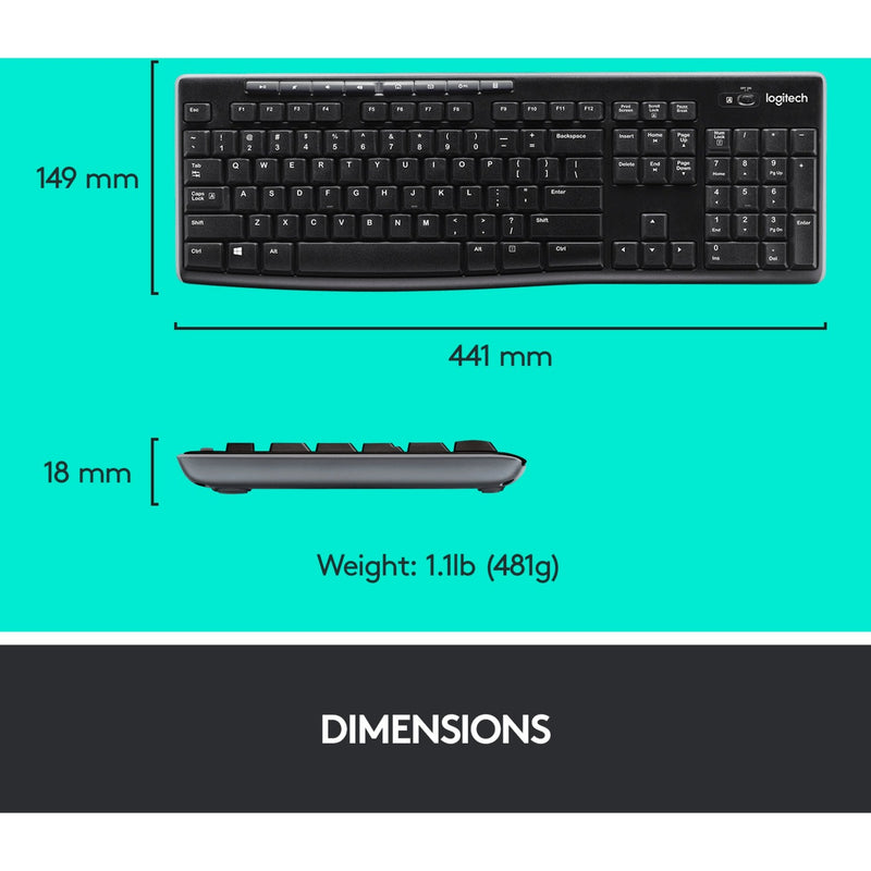 ギャラリービューアに画像をロードする, Logitech mk270 draadloze desktopset (zwart, eu lay-out (qwerty), rubberdome)
