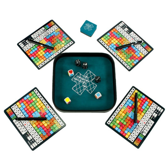 999games 999 games keer op keer deluxe dobbelspel (nederlands, 1 - 6 spelers, 20 minuten, vanaf 8 jaar)