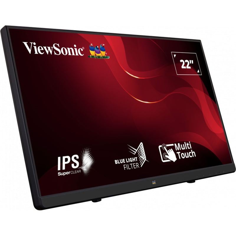 Load image into Gallery viewer, Viewsonic 10-point touch monitor td2230 22 (zwart, hdmi, displayport, vga)
