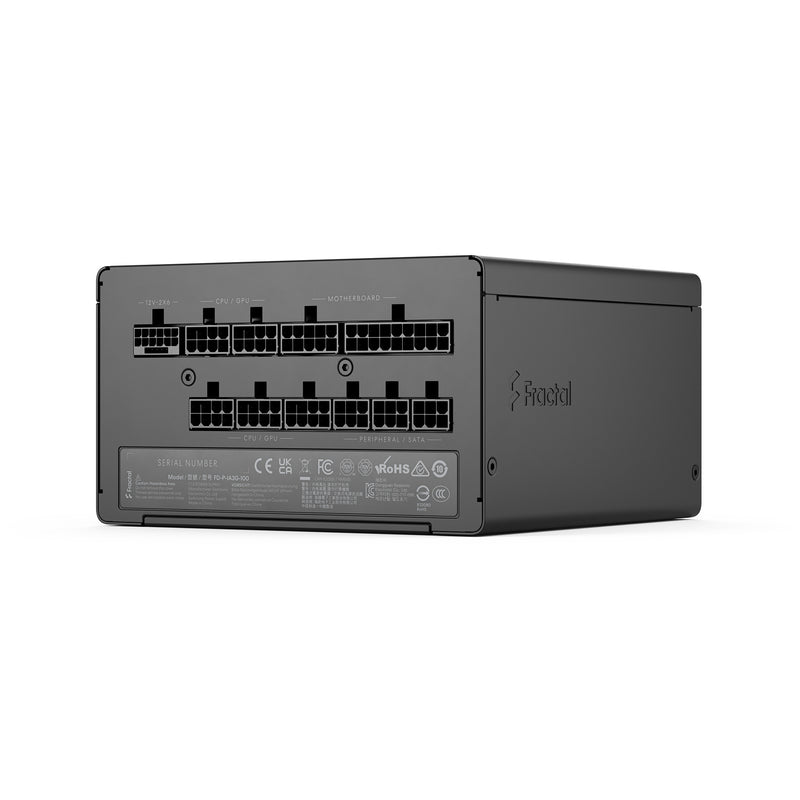 Cargue la imagen en el visor de la galería, Fractal design ion gold 3 modulaire 1000 watt voeding (zwart, 1x 12v-2x6, 3x pcie)
