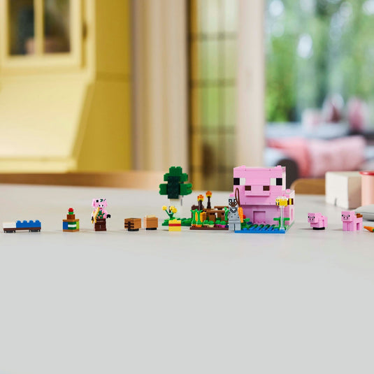 Lego minecraft 21268 het huis van het biggetje