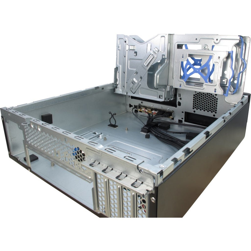 Load image into Gallery viewer, Inter-tech it-502 mini tower behuizing (zwart | 4x usb-a)
