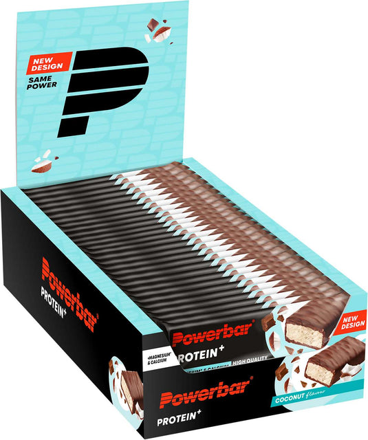 Powerbar protein plus calcium magnesium bar coconut 30er box