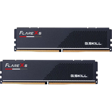 G.skill flare x5 16 gb ddr5-6000 (2x 8 gb) werkgeheugen (zwart, f5-6000j3038f8gh2-fx5, expo)