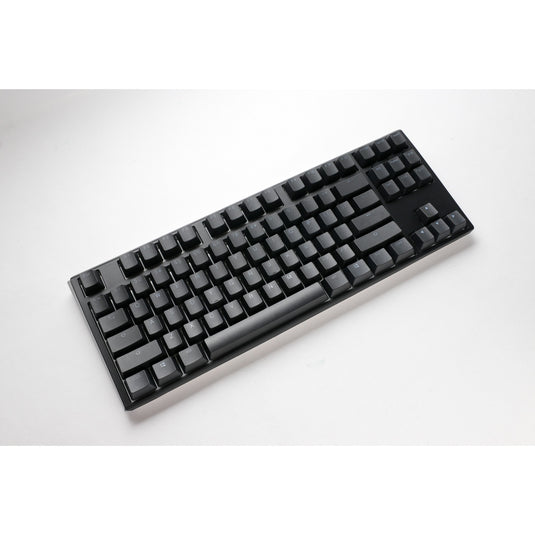 Ducky one 3 classic tkl rgb mechanisch toetsenbord (zwart, us lay-out (qwerty), cherry mx silent red, 80% (tkl) , rgb leds, double-shot pbt, hot-swappable, quack mechanics)