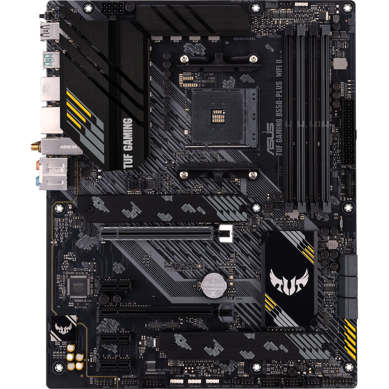 Chargez l'image dans la visionneuse de la galerie, Asus tuf gaming b550-plus wifi ii socket am4 moederbord (zwart, raid, gb-lan, wi-fi 6, bt, sound, atx)
