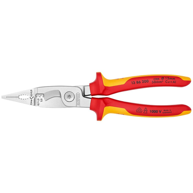 Load image into Gallery viewer, Knipex elektro installatietang vde 1386200
