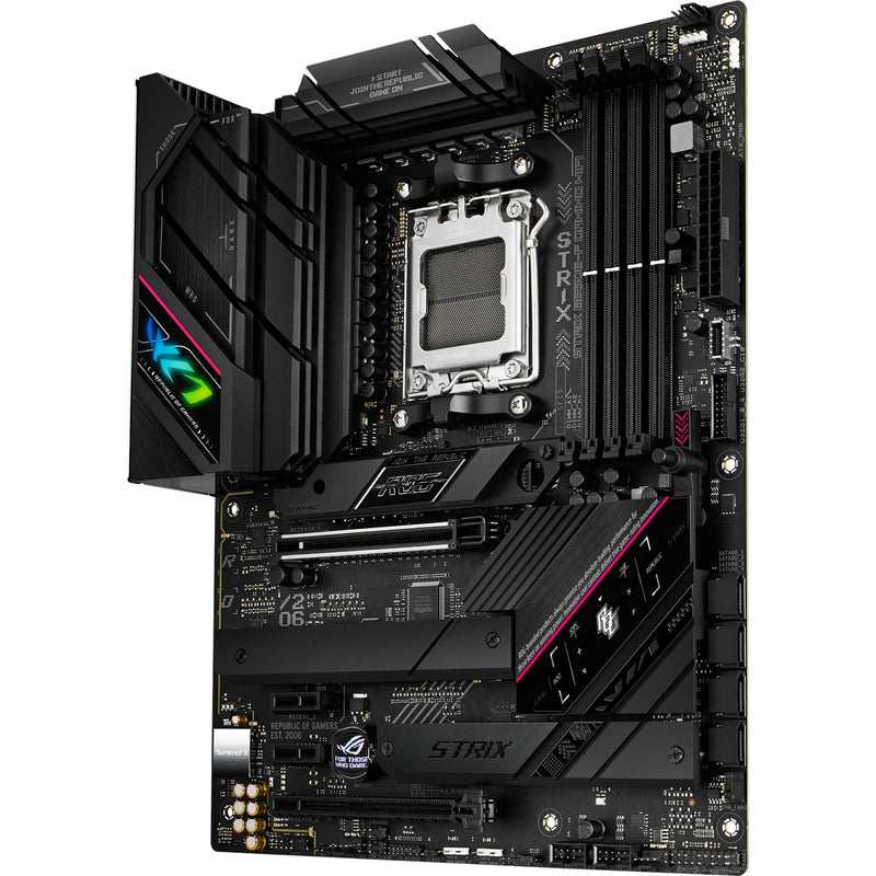 Load image into Gallery viewer, Asus rog strix b650e-f gaming wifi socket am5 moederbord (zwart, raid, 2.5 gb-lan, wi-fi 6e, bt 5.2, sound, atx)
