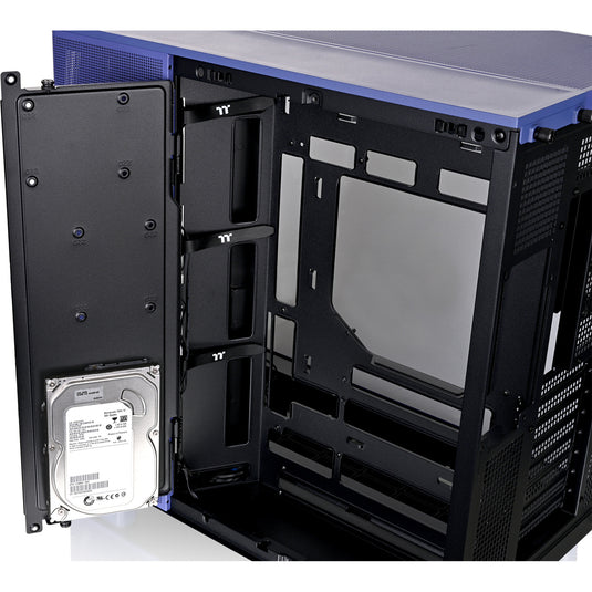Thermaltake view 380 xl tg argb future dusk midi tower behuizing (paars | 2x usb-a | 1x usb-c | rgb | window)