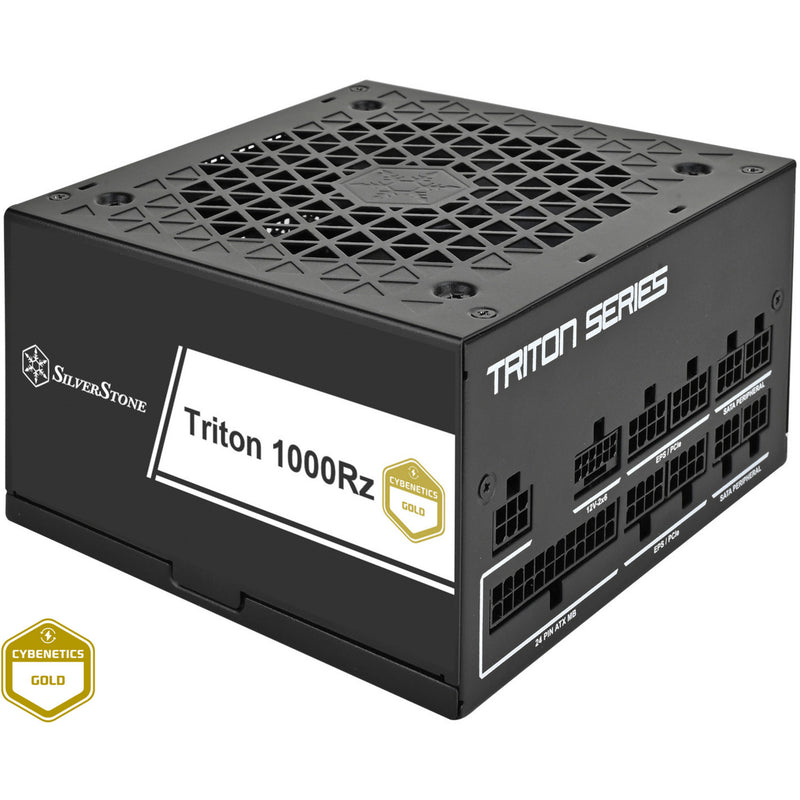 Load image into Gallery viewer, Silverstone triton 1000rz modulaire 1000 watt voeding (zwart, 1x 12v-2x6, 4x pcie)
