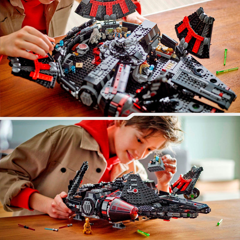 ギャラリービューアに画像をロードする, Lego star wars dark falcon - 75389
