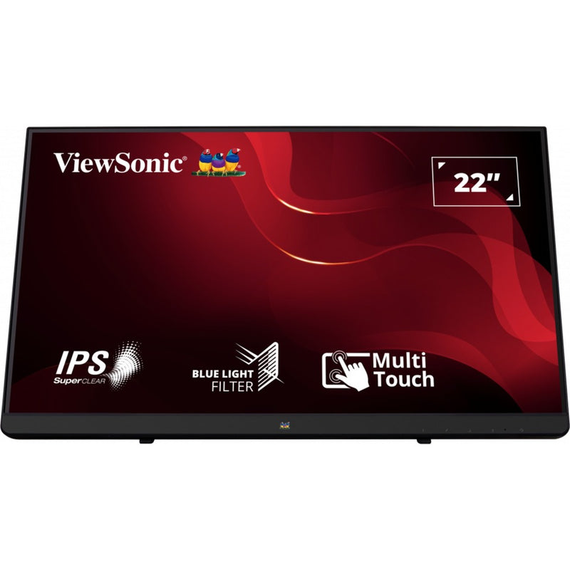 Load image into Gallery viewer, Viewsonic 10-point touch monitor td2230 22 (zwart, hdmi, displayport, vga)
