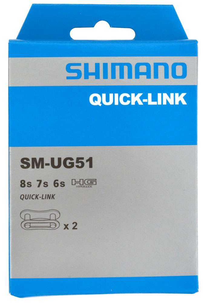 Load image into Gallery viewer, Shimano sm-ug51 6 7 8-speed quick-link connector 2 pair
