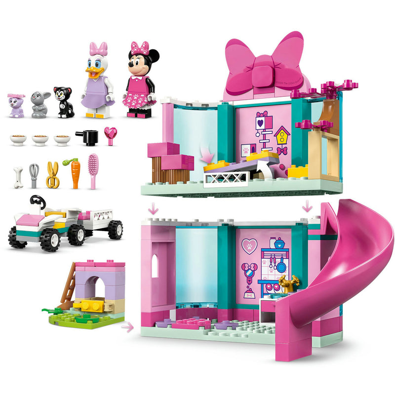 Load image into Gallery viewer, Lego disney mickey and friends - minnie's huisdierenhotel constructiespeelgoed (43274)

