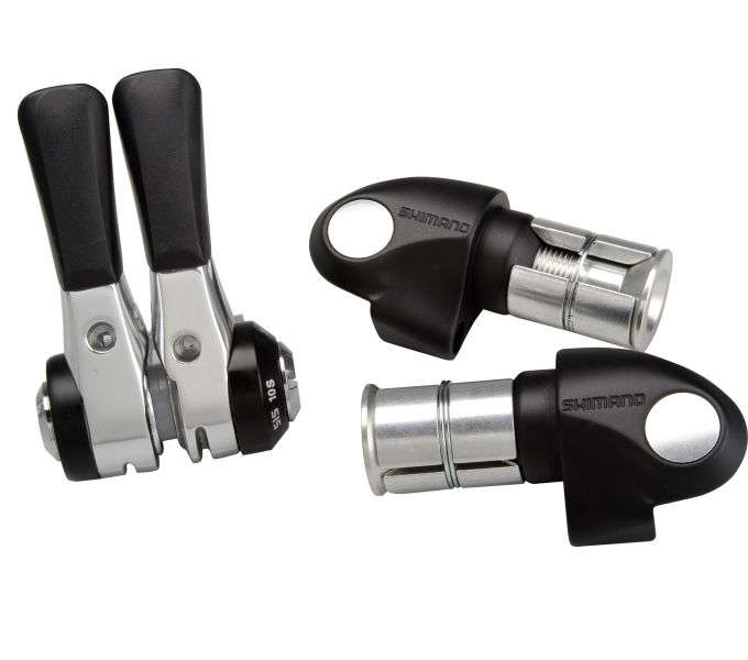 Load image into Gallery viewer, Shimano dura ace sl-bs79 2 3x10-speed bar end shifters

